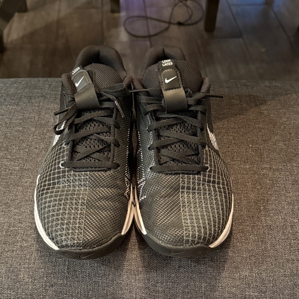 Nike Metcon Black and White Athletic Shoes